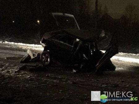 Под Петербургом в страшном ДТП «девятку» разорвало на части: два человека погибли