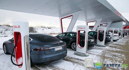 Tesla Motors станет взимать плату за зарядку собственных авто на станциях Supercharger&#8205;