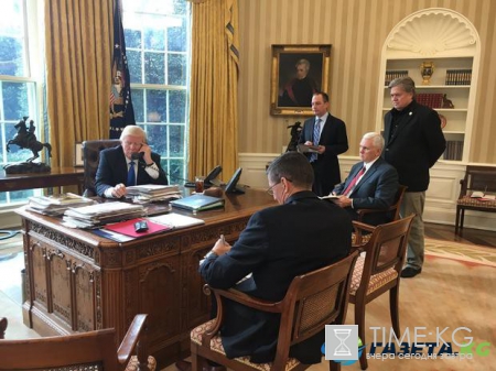 Трамп впервые позвонил Путину: говорили 40 минут