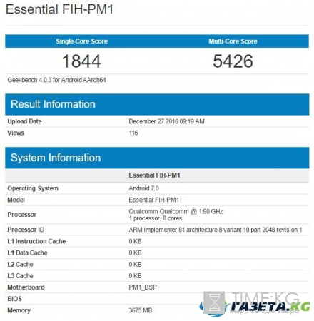 В GFXBench засветились секретные данные Samsung Galaxy S8