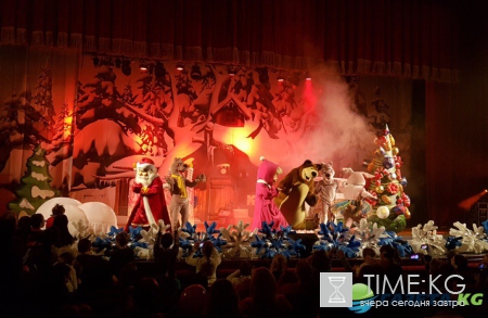 В Киев привезли звезд мультфильма «Маша и Медведь» (фото)