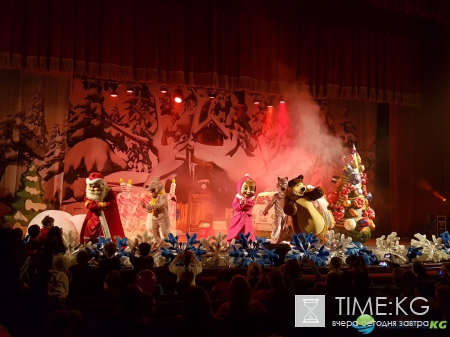 В Киев привезли звезд мультфильма «Маша и Медведь» (фото)