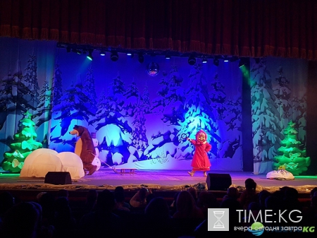 В Киев привезли звезд мультфильма «Маша и Медведь» (фото)