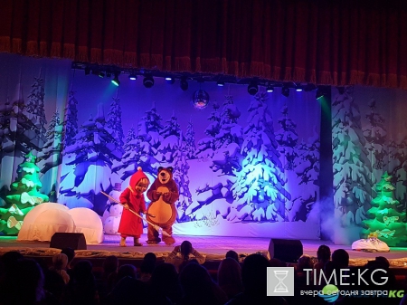 В Киев привезли звезд мультфильма «Маша и Медведь» (фото)