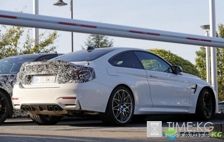 В сеть выложили шпионские фото BMW M4 CS