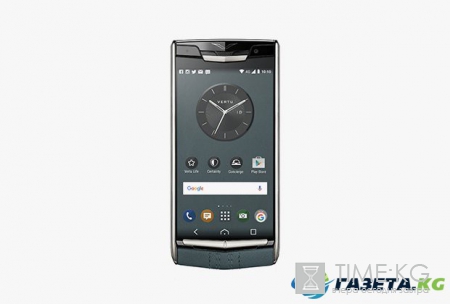 Vertu создала новый смартфон Signature Touch Teal Fluted