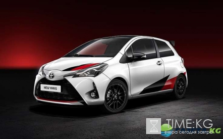 «Заряженный» хэтчбек Toyota Yaris будет показан этой весной