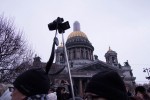 Исаакий взяли в «голубое кольцо»