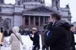 Исаакий взяли в «голубое кольцо»