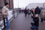 Исаакий взяли в «голубое кольцо»