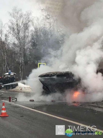 Авария в Новой Москве сегодня, фото, видео, список погибших: люди оказались заблокированы в горящем авто