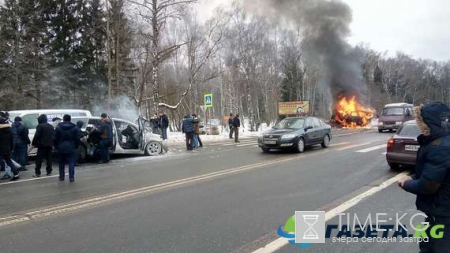 Авария в Новой Москве сегодня, фото, видео, список погибших: люди оказались заблокированы в горящем авто