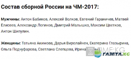 ЧМ по биатлону 2016-2017: расписание, состав сборной России, трансляции