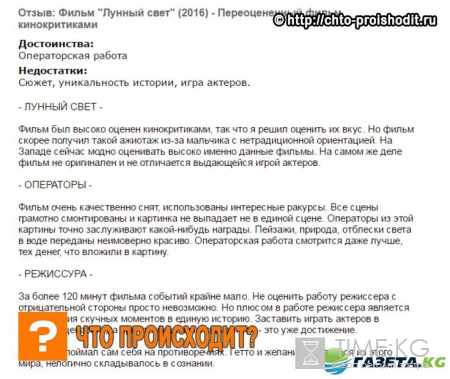 Кинопремию «Оскар» присудили «Лунному свету», чтобы поощрить гомосексуализм чернокожих