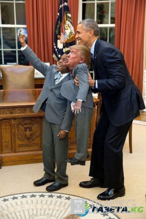 Крошечный Дональд Трамп становится мемом