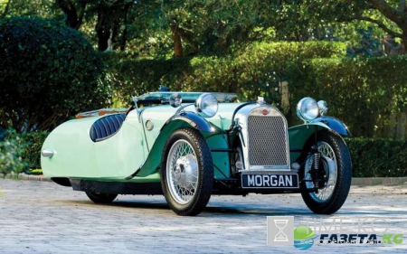 На аукционе в США будет продан трехколесный спорткар Morgan F-Super 1947 года