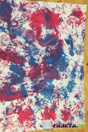 Нарисовались: пары из «Дома-2» создали картины обнаженными телами