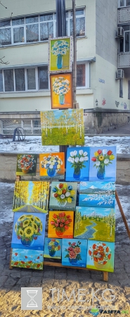 Не проходите мимо. Замечательный вязано-живописный уголок Кишинева.