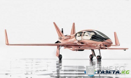 Невероятно, но факт: создан самолет из «розового золота» за 1,5 млн долларов