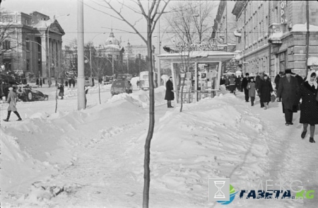 Невероятно заснеженный Кишинев на фото 60-70-х годов.