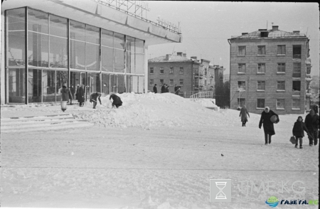 Невероятно заснеженный Кишинев на фото 60-70-х годов.
