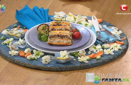 Пирог с бычками от Никиты Летинского (рецепт)