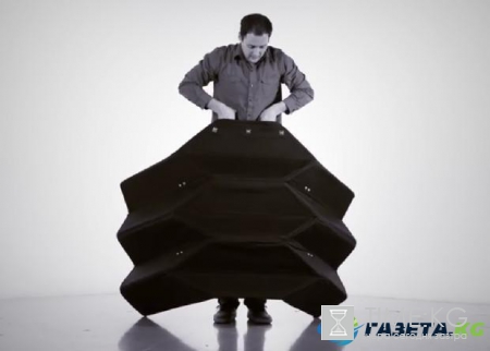 Технологии будущего: инженеры создали мобильный щит с помощью оригами