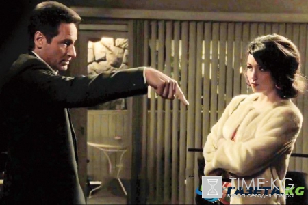 Уроженка Владимира любезничала с Дэвидом Духовны на съемках в Голливуде