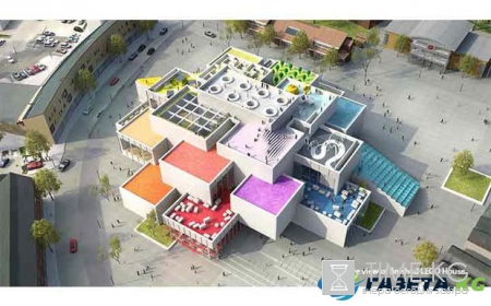 В Дании откроют огромный дом Lego