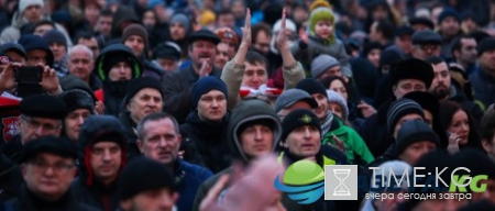 В Минске около трех тысяч белорусов вышли на митинг против Лукашенко