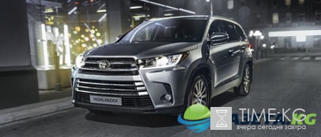 В России стартовали продажи обновленного Toyota Highlander