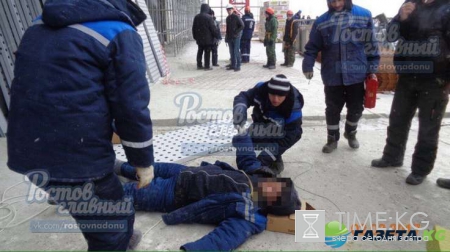 В Ростове в момент строительства стадиона трагически погиб молодой рабочий