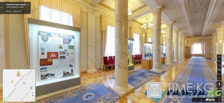 Виртуальный тур в столовку Верховной Рады: Google предлагает 3D-прогулки по парламенту Украины