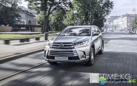 Внедорожник Toyota Highlander 2017 стал официально доступен в России