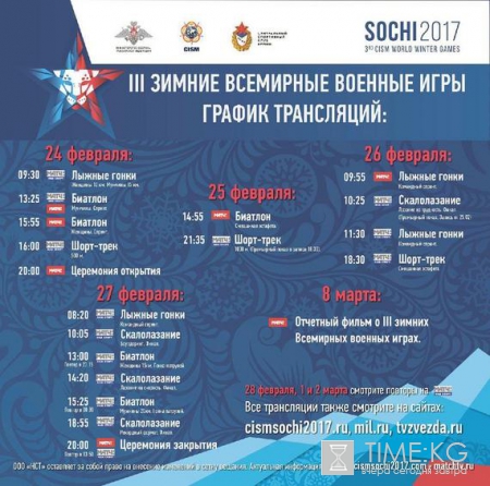 Военные игры в Сочи 2017: участники, когда начнутся, расписание соревнований