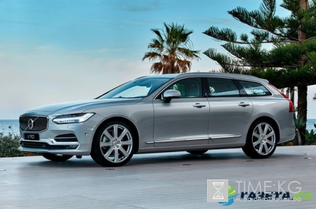Volvo озвучил стоимость флагманского универсала V90