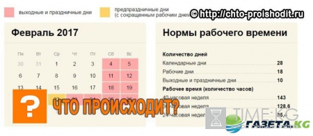 Выходные в феврале 2017: как отдыхаем на 23 февраля, выходные и праздничные дни
