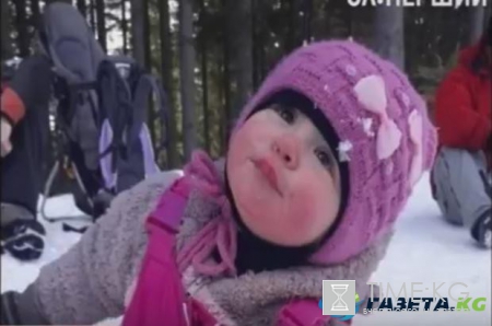 Знай наших: черкащанка, которой всего один годик, зимой взошла на Говерлу