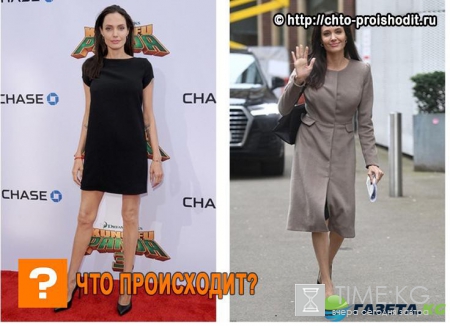 Джоли наконец-то набрала вес и перестала быть похожей на жертву концлагеря