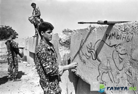 Фото, сделанные во время вооруженного конфликта в Приднестровье в 1992 году.