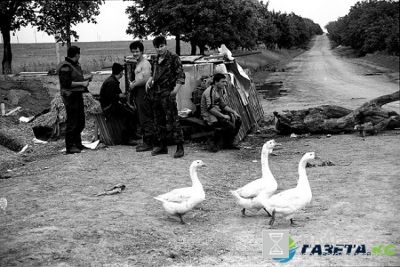 Фото, сделанные во время вооруженного конфликта в Приднестровье в 1992 году.