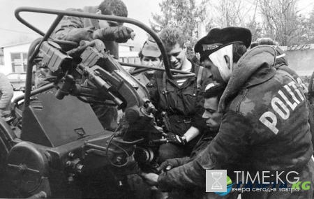 Фото, сделанные во время вооруженного конфликта в Приднестровье в 1992 году.