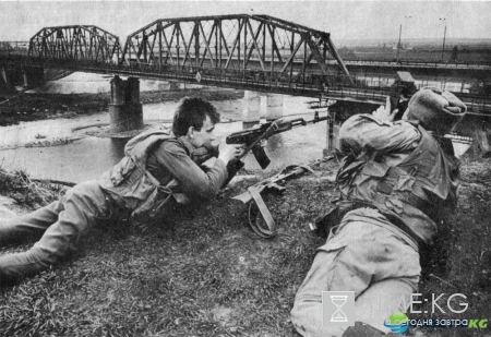 Фото, сделанные во время вооруженного конфликта в Приднестровье в 1992 году.