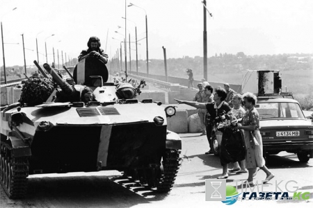 Фото, сделанные во время вооруженного конфликта в Приднестровье в 1992 году.