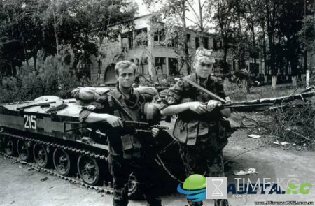 Фото, сделанные во время вооруженного конфликта в Приднестровье в 1992 году.