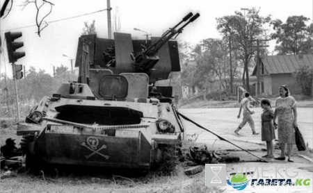 Фото, сделанные во время вооруженного конфликта в Приднестровье в 1992 году.