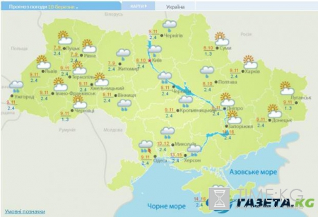 Гисметео: погода пришла чисто мартовская, к выходным похолодает и заснежит