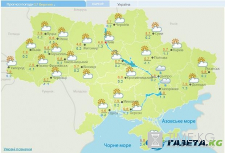 Гисметео: погода в Украине всю неделю будет капризной - придут заморозки и дожди