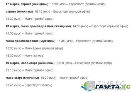Когда 9 этап Кубка Мира по биатлону, расписание и состав команды