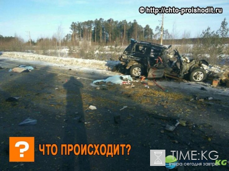 На трассе в ХМАО столкнулись внедорожник и большегруз, 3 человека погибли сразу – фото ДТП не для слабонервных